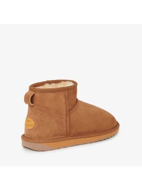 Stivali in suede con shearling STINGER MICRO W10937 CHES EMU AUSTRALIA Chestnut 