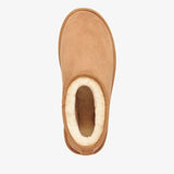 Stivali in suede con shearling STINGER MICRO W10937 CHES EMU AUSTRALIA Chestnut 