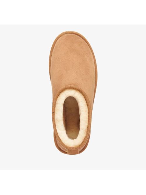 Stivali in suede con shearling STINGER MICRO W10937 CHES EMU AUSTRALIA Chestnut 