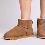 Stivali in suede con shearling STINGER MICRO W10937 CHES EMU AUSTRALIA Chestnut 
