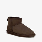Stivali in suede con shearling STINGER MICRO W10937 CHOC EMU AUSTRALIA Chocolate 