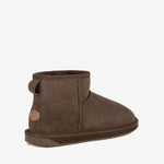 Stivali in suede con shearling STINGER MICRO W10937 CHOC EMU AUSTRALIA Chocolate 