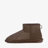 Stivali in suede con shearling STINGER MICRO W10937 CHOC EMU AUSTRALIA Chocolate 
