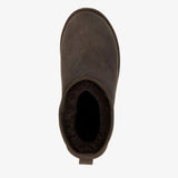 Stivali in suede con shearling STINGER MICRO W10937 CHOC EMU AUSTRALIA Chocolate 