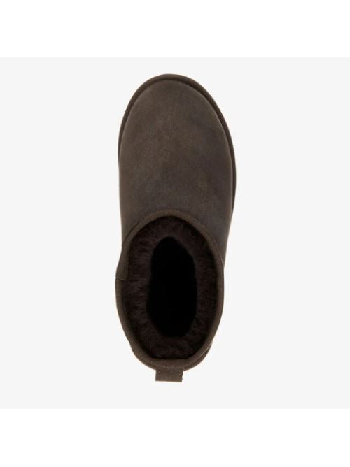 Stivali in suede con shearling STINGER MICRO W10937 CHOC EMU AUSTRALIA Chocolate 