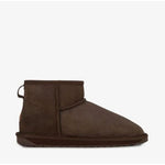 Stivali in suede con shearling STINGER MICRO W10937 CHOC EMU AUSTRALIA Chocolate 