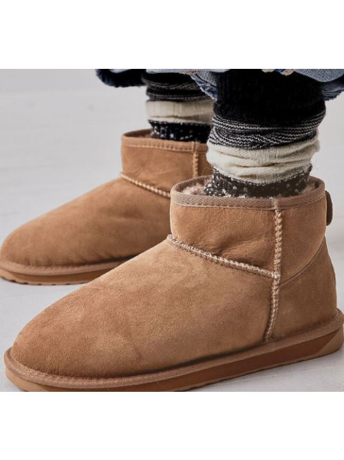 Stivali in suede con shearling STINGER MICRO W10937 SAND EMU AUSTRALIA Sand 