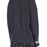 Maglia in lana D47EM022EO4 MFA98 ERMANNO FIRENZE Antracite 