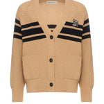 Cardigan in lana D47EN010EO1 MF784 ERMANNO FIRENZE Cammello 