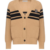 Cardigan in lana D47EN010EO1 MF784 ERMANNO FIRENZE Cammello 