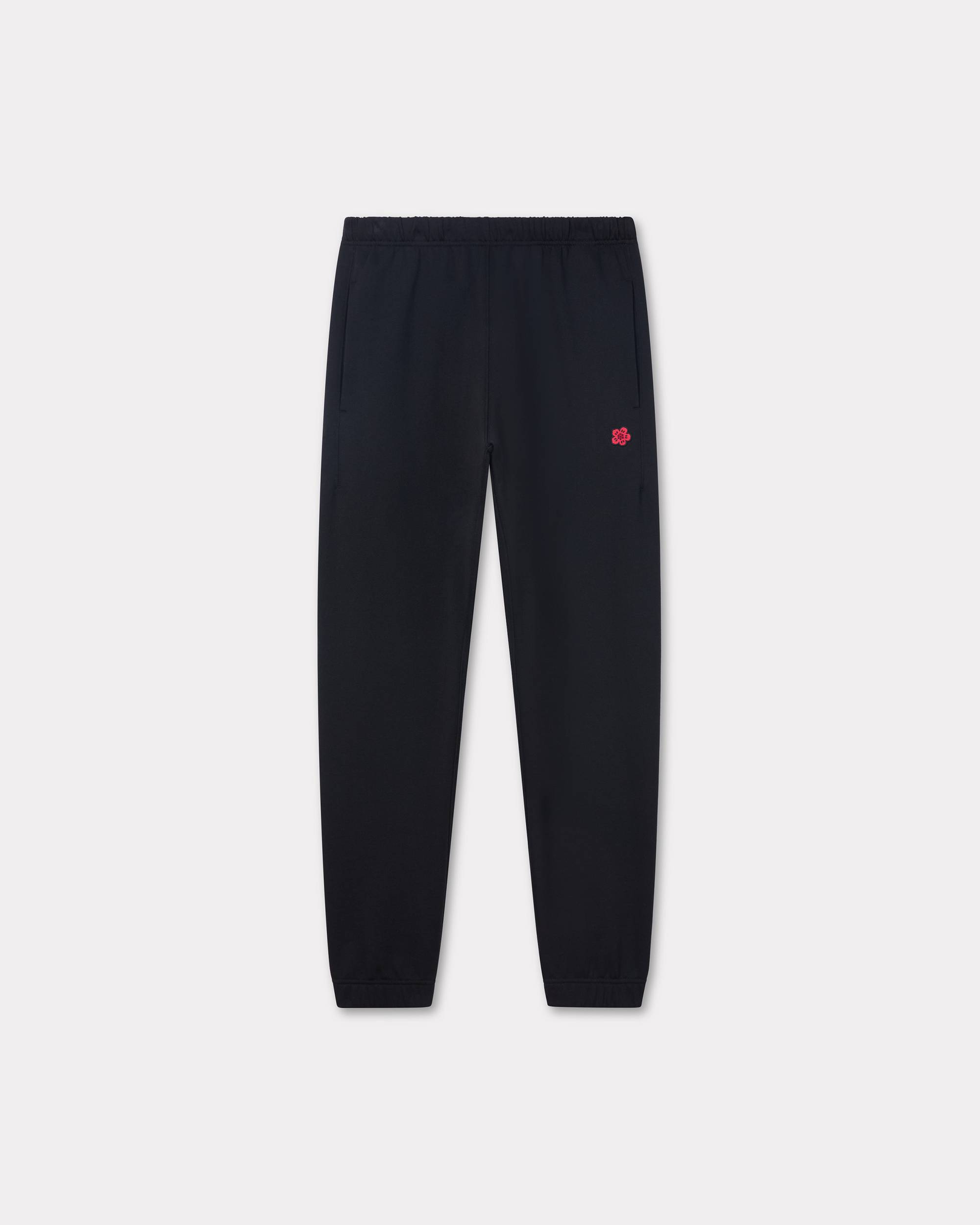 Jogger in jersey di cotone FE65PA8254MF 99J KENZO Black 