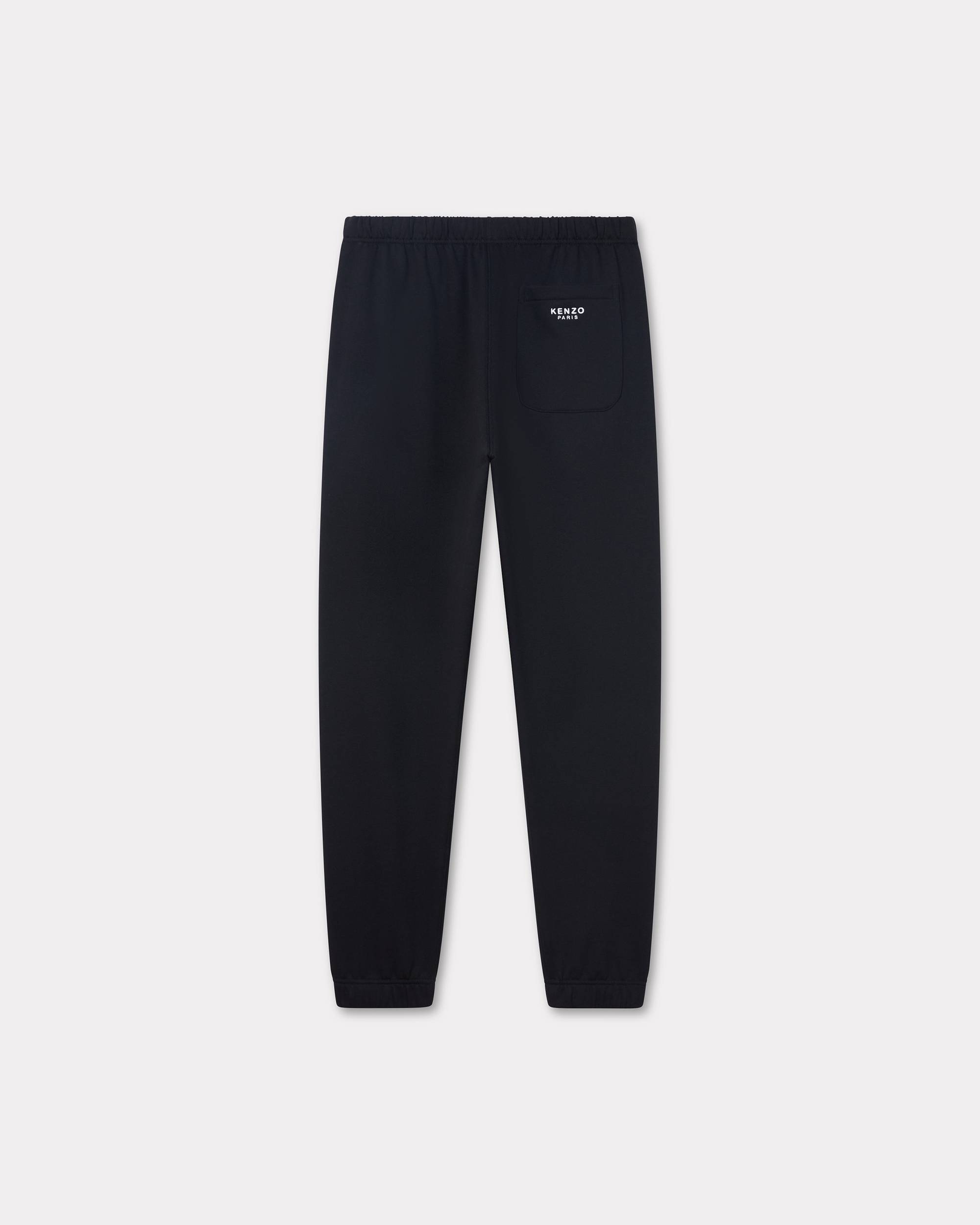 Jogger in jersey di cotone FE65PA8254MF 99J KENZO Black 