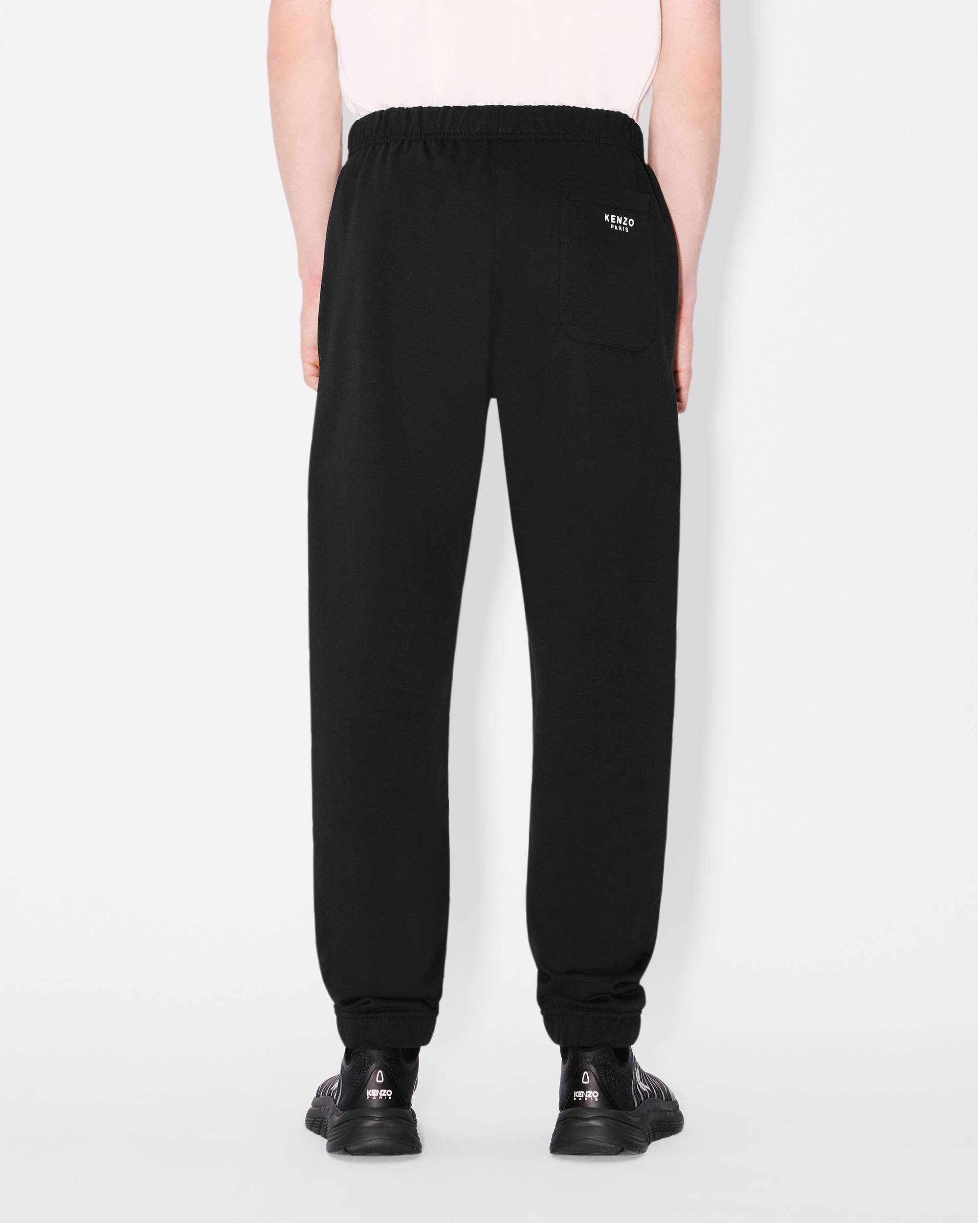 Jogger in jersey di cotone FE65PA8254MF 99J KENZO Black 