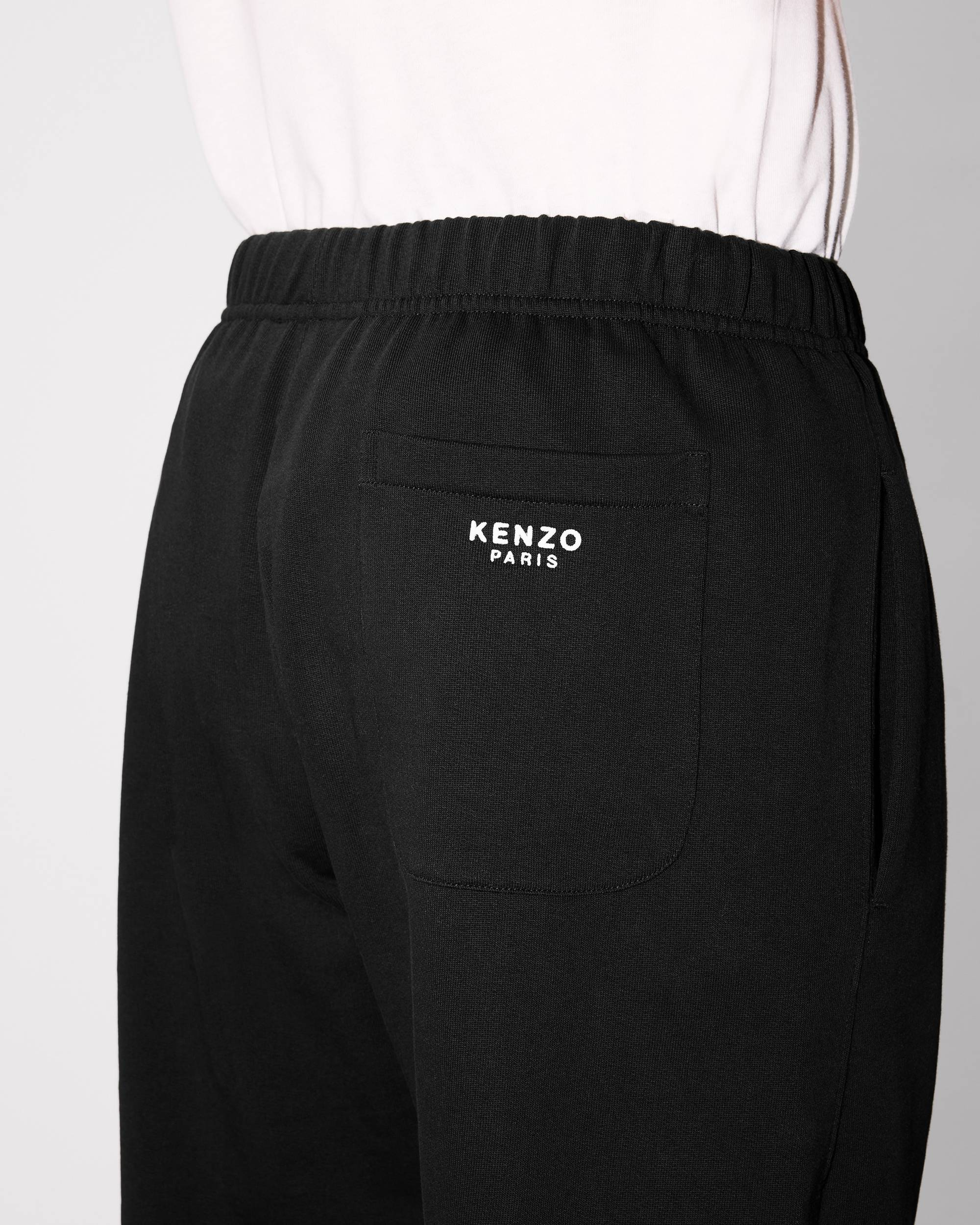 Jogger in jersey di cotone FE65PA8254MF 99J KENZO Black 