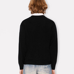 Cardigan in lana merinos FF62CA7173LB 99J KENZO Black 