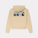 Felpa con zip e cappuccio FF62HO2514MF 11 KENZO Beige 