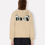 Felpa con zip e cappuccio FF62HO2514MF 11 KENZO Beige 