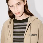 Felpa con zip e cappuccio FF62HO2514MF 11 KENZO Beige 