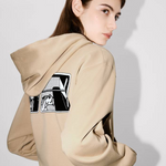 Felpa con zip e cappuccio FF62HO2514MF 11 KENZO Beige 