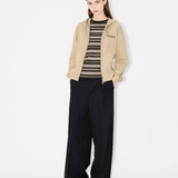 Felpa con zip e cappuccio FF62HO2514MF 11 KENZO Beige 