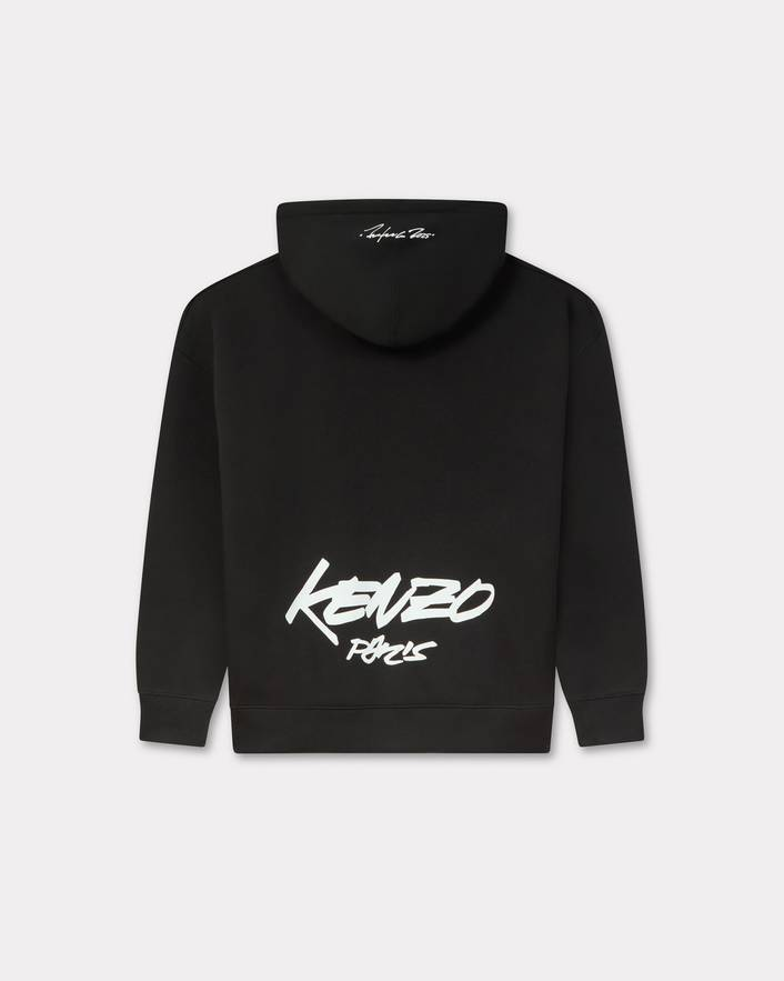 Felpa con cappuccio FF62HO4544MB 99J KENZO Black 