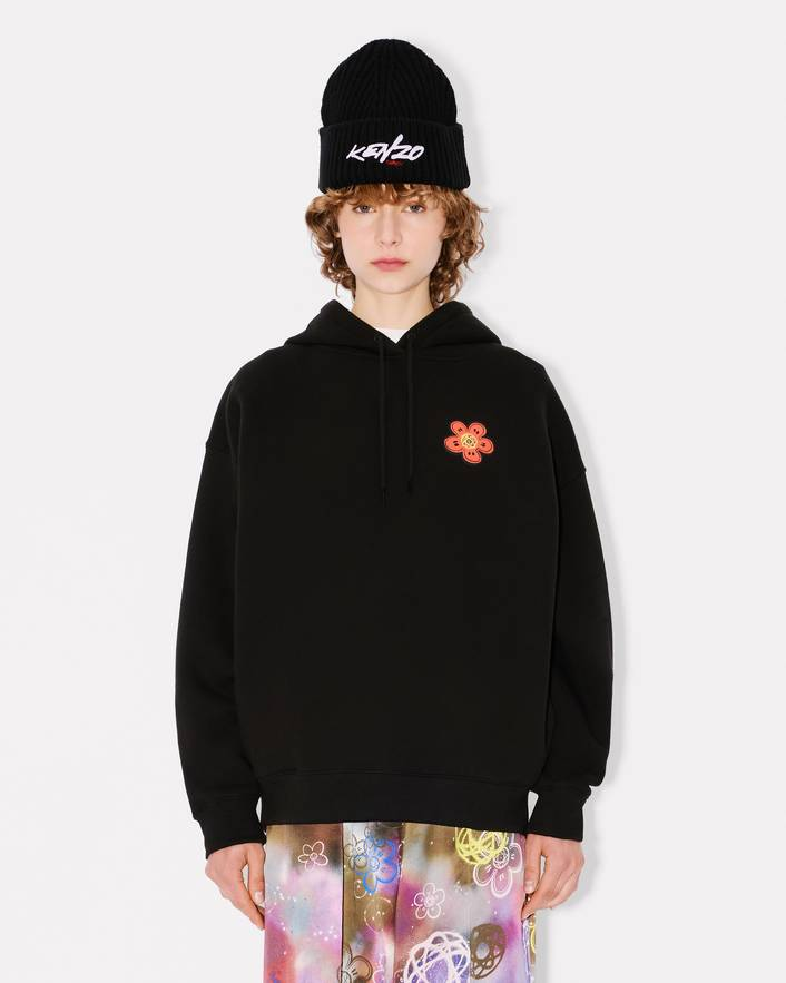 Felpa con cappuccio FF62HO4544MB 99J KENZO Black 