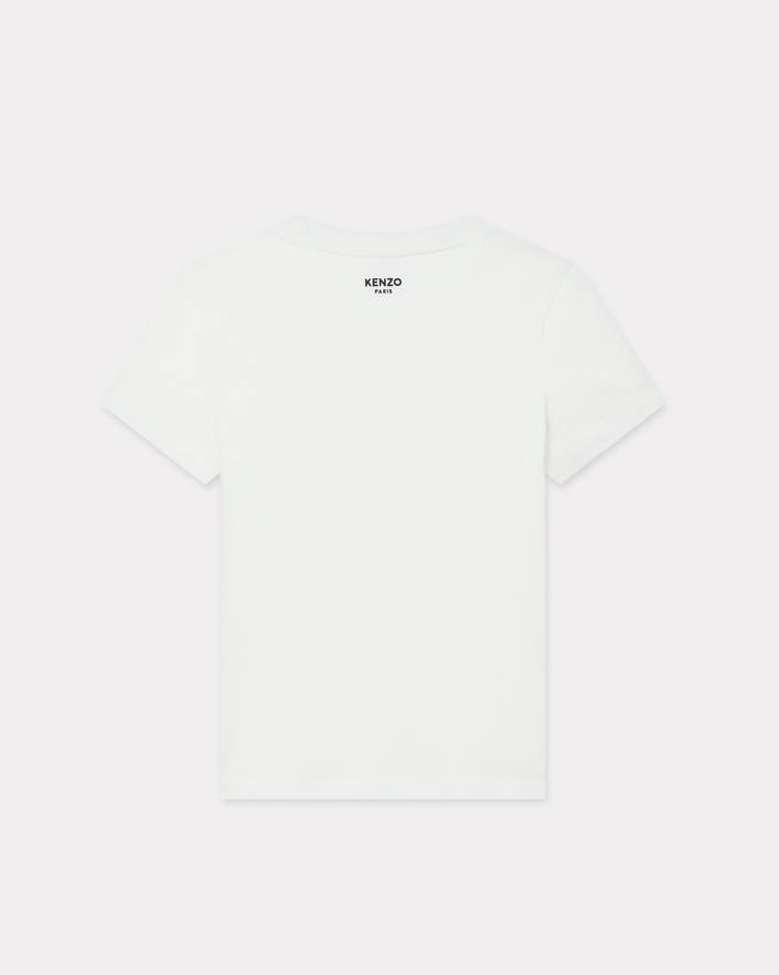 T-Shirt manica corta FF62TS2584SO 02 KENZO Off white 