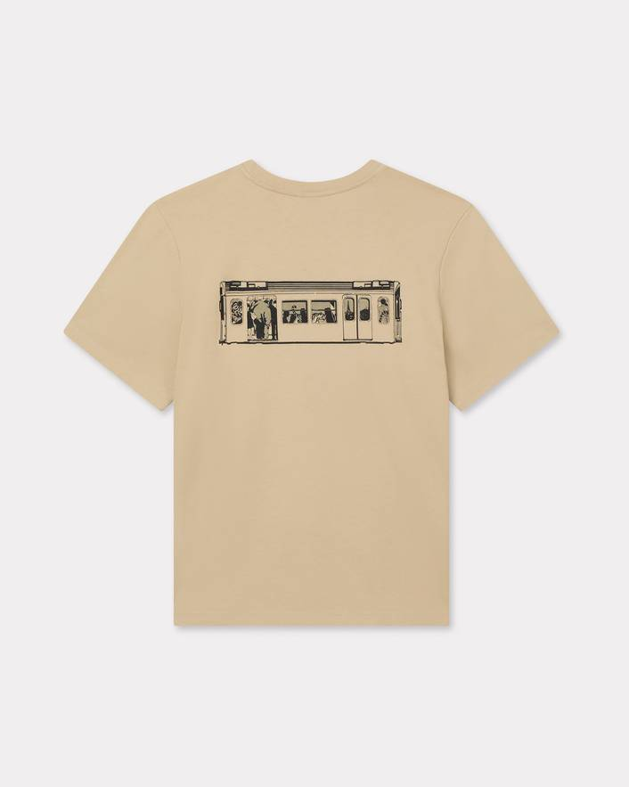 T-Shirt manica corta FF62TS5534SG 11 KENZO Beige 