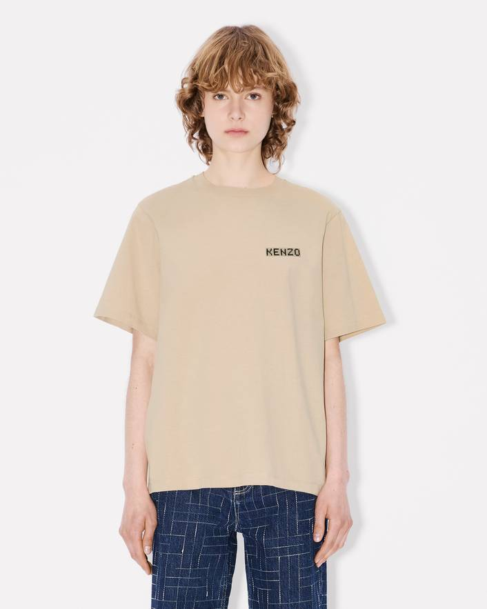 T-Shirt manica corta FF62TS5534SG 11 KENZO Beige 