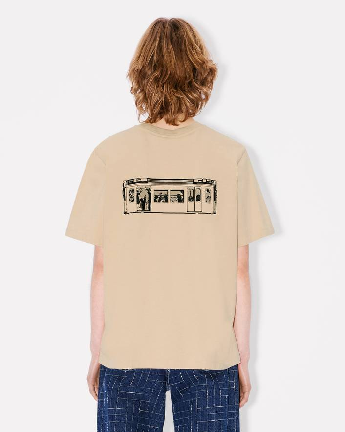 T-Shirt manica corta FF62TS5534SG 11 KENZO Beige 