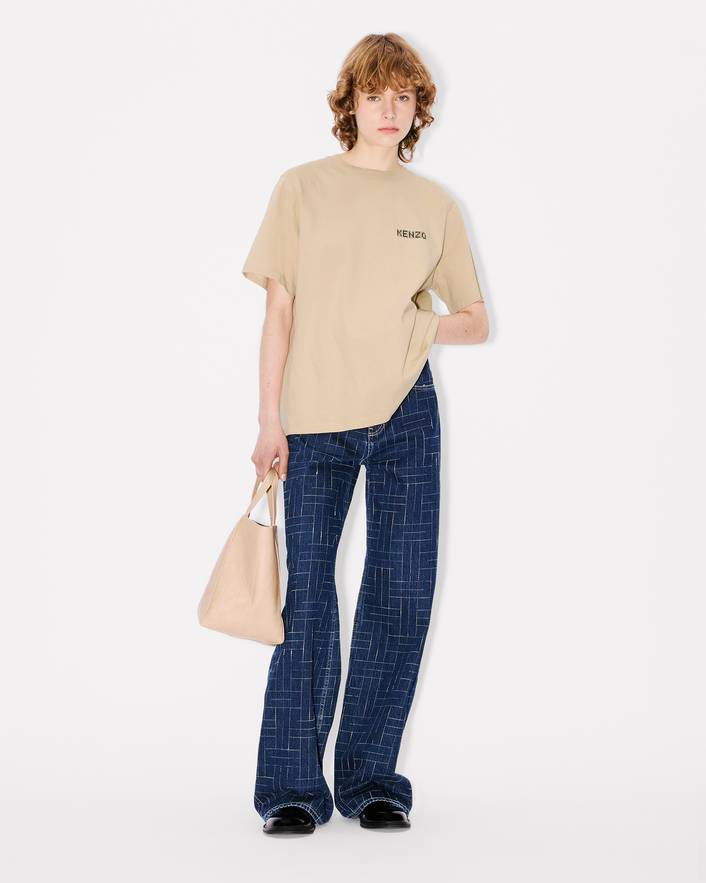 T-Shirt manica corta FF62TS5534SG 11 KENZO Beige 