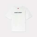 T-Shirt manica corta FF62TS5544SG 02 KENZO Offwhite 