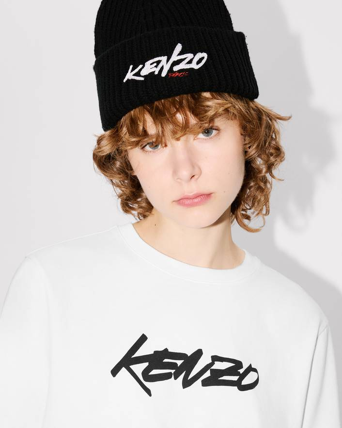 T-Shirt manica corta FF62TS5544SG 02 KENZO Offwhite 