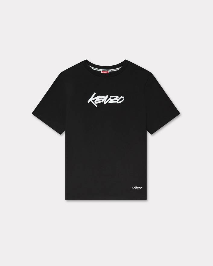 T-Shirt manica corta FF62TS5544SG 99J KENZO Black 