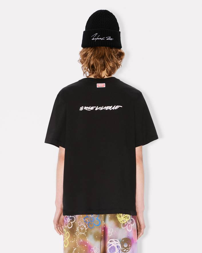 T-Shirt manica corta FF62TS5544SG 99J KENZO Black 