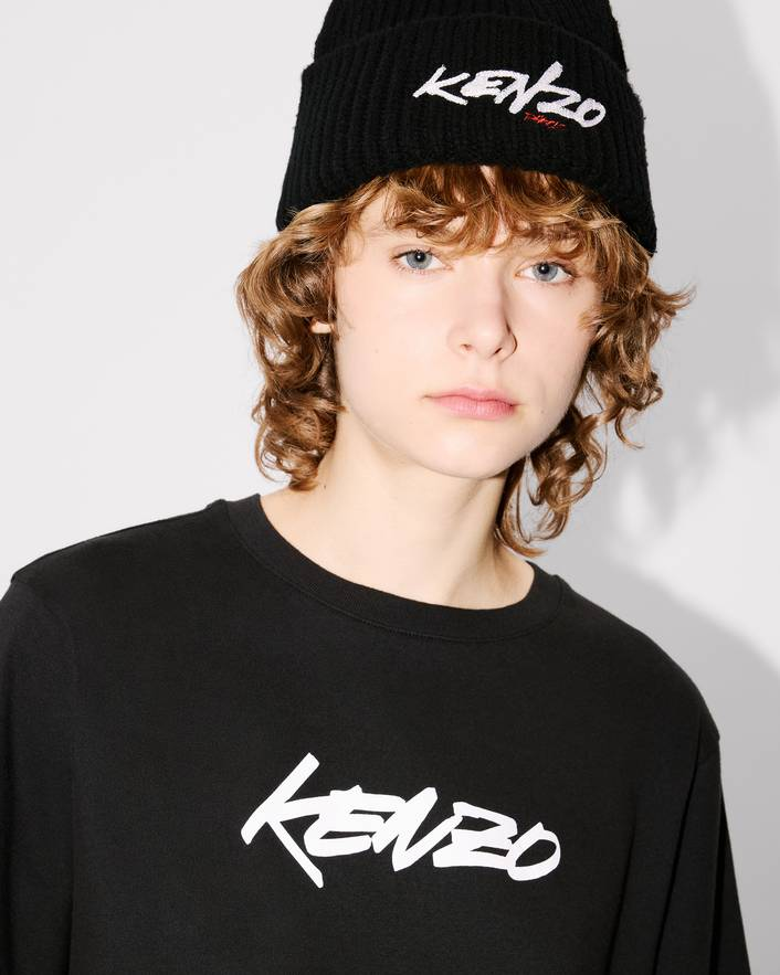 T-Shirt manica corta FF62TS5544SG 99J KENZO Black 