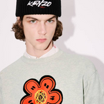 Felpa girocollo FF65SW2524MC 93 KENZO Grigio 