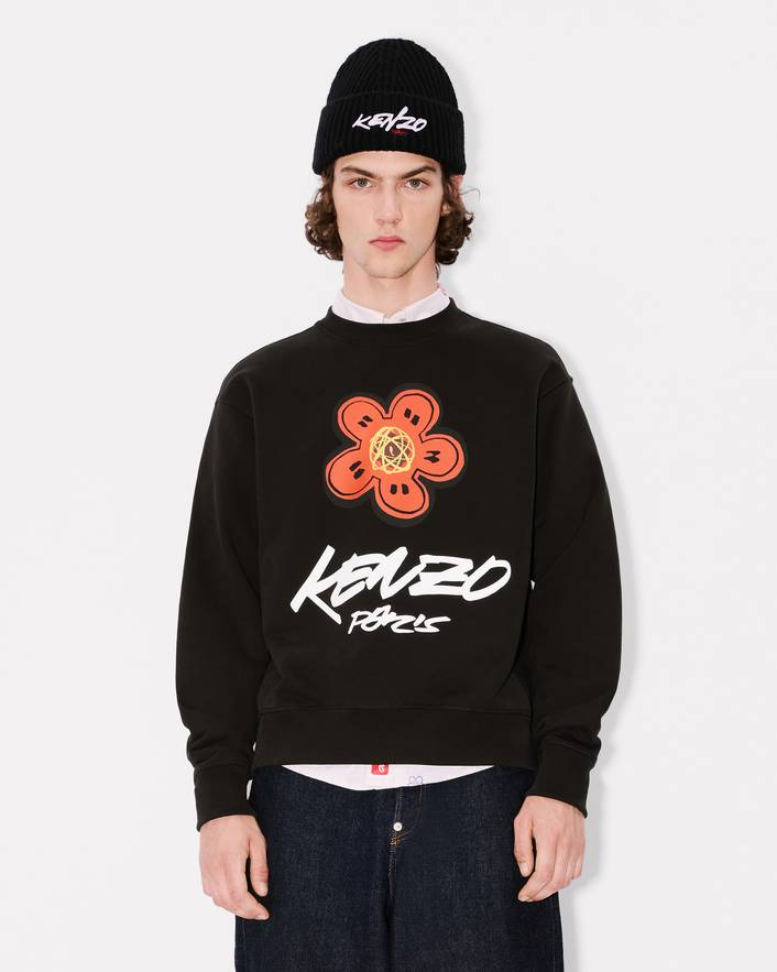 Felpa girocollo FF65SW2524MC 99J KENZO Black 