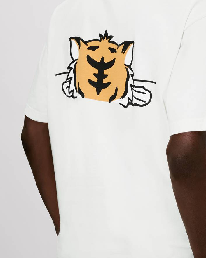 T-Shirt manica corta FF65TS4514SG 02 KENZO Off white 