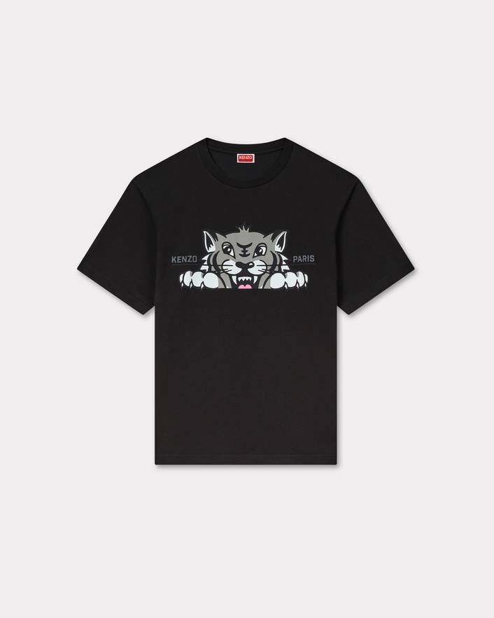 T-Shirt manica corta FF65TS4514SG 99J KENZO Black 