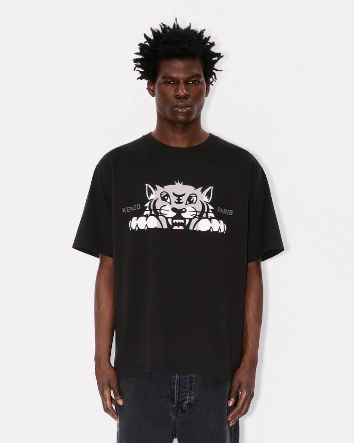 T-Shirt manica corta FF65TS4514SG 99J KENZO Black 