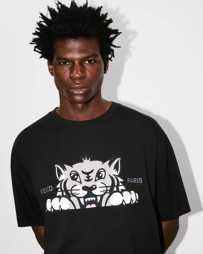 T-Shirt manica corta FF65TS4514SG 99J KENZO Black 