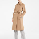 Cappotto a vestaglia in lana 2526016051 006 MAX MARA STUDIO Cammello 