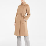 Cappotto a vestaglia in lana 2526016051 006 MAX MARA STUDIO Cammello 