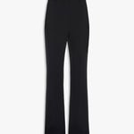 Pantalone a zampa in cady 2526136131 001 MAX MARA STUDIO Nero 