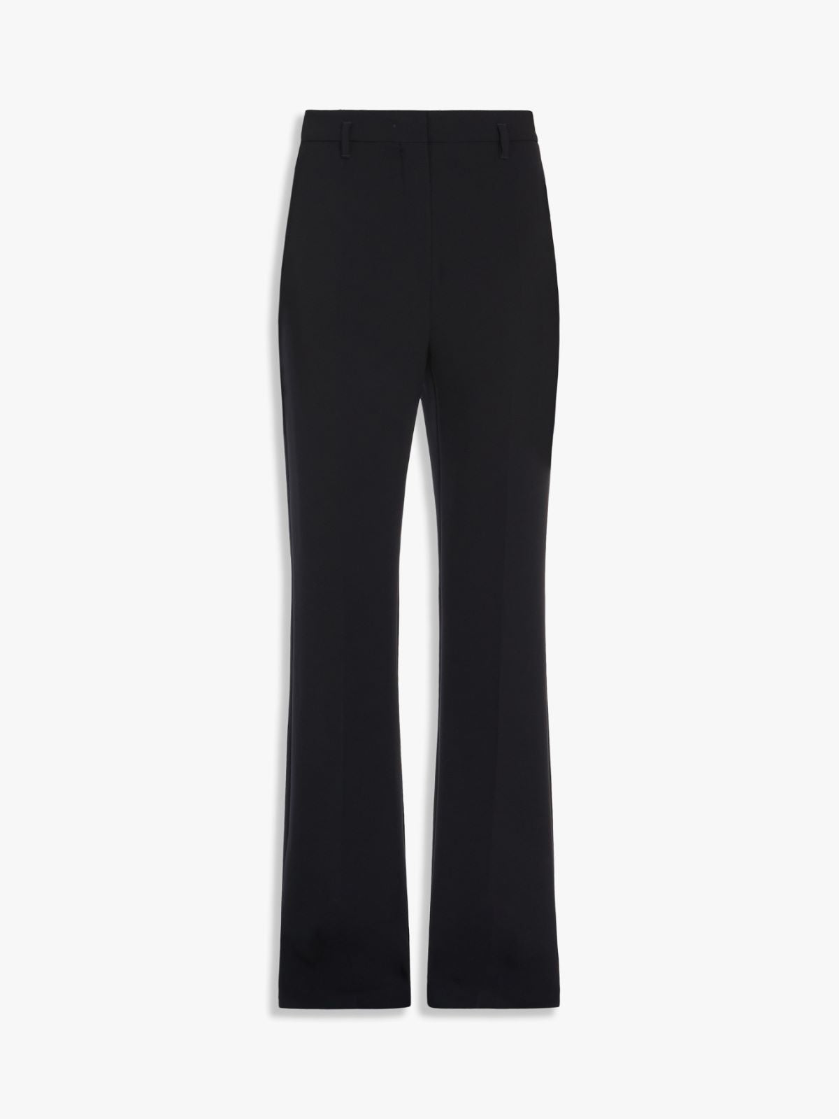 Pantalone a zampa in cady 2526136131 001 MAX MARA STUDIO Nero 