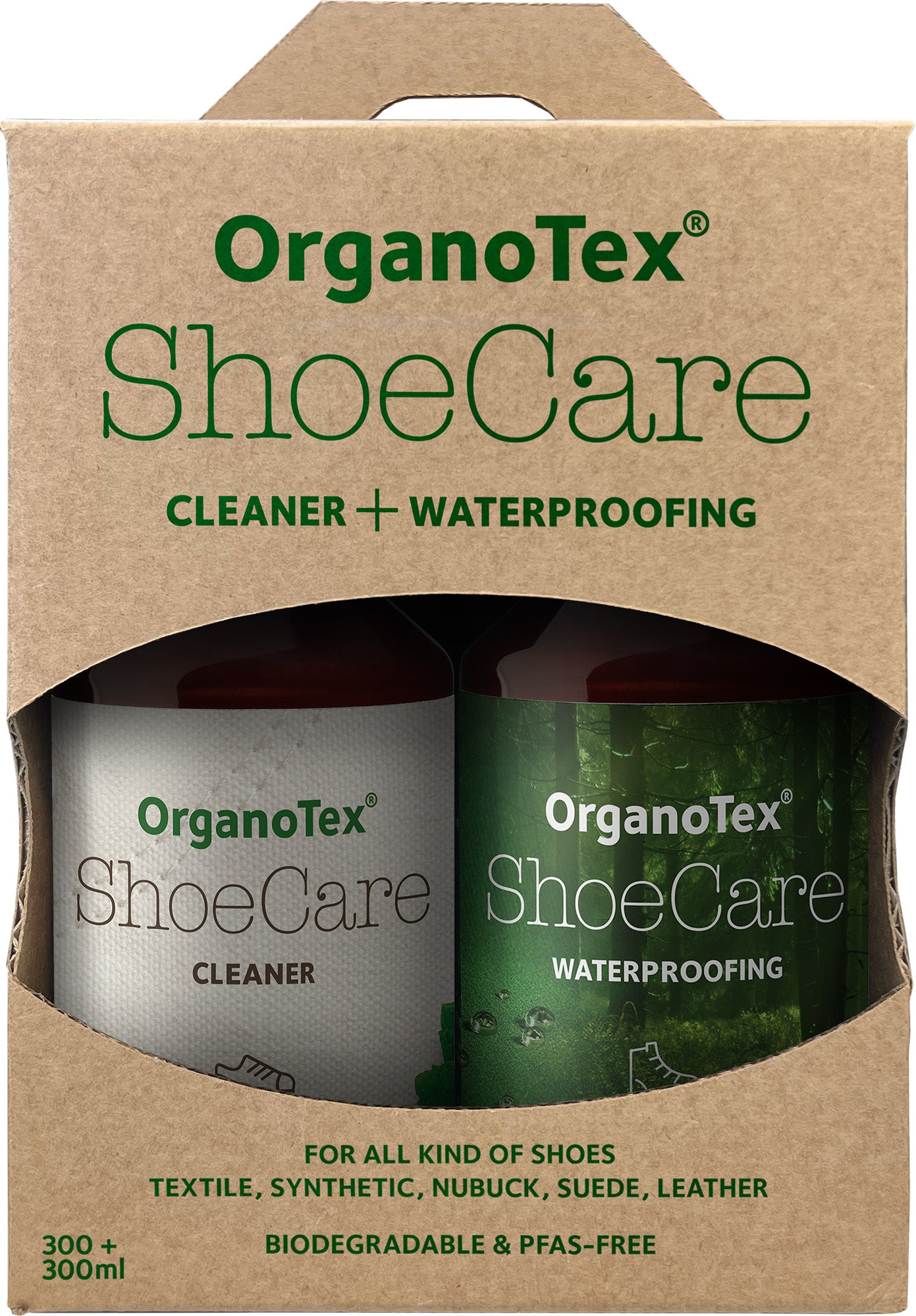 Kit per la cura delle scarpe 104018 UNI ORGANOTEX  