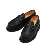 Mocassino in pelle con morsetti 202715 REIMS MORS LIS NOIR INK PARABOOT Black 