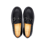 Mocassino in pelle con morsetti 202715 REIMS MORS LIS NOIR INK PARABOOT Black 