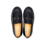 Mocassino in pelle con morsetti 202715 REIMS MORS LIS NOIR INK PARABOOT Black 